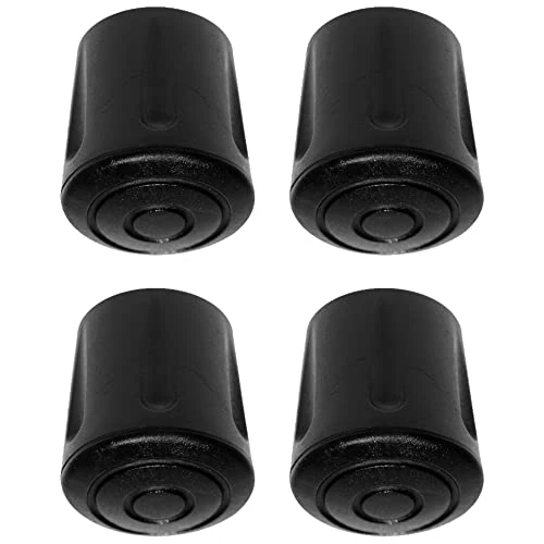 Zeitlich begrenztes Angebot: cyclingcolors 4X Möbelfüße Gummi Möbelgleiter Rund Stuhlkappen fusskappen Kappen schutzkappen für stuhlbeine schwarz Rohrkappen Endkappen Rundrohr (38 mm) von 7.45 € auf 7.45 € (0.00% Rabatt)