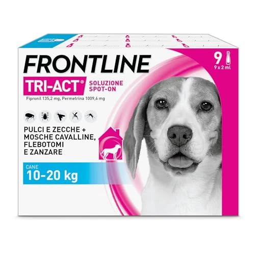 Offerta a tempo: FRONTLINE Triact, 9 Pipette — 15% da 74,54 € a 63,21 €