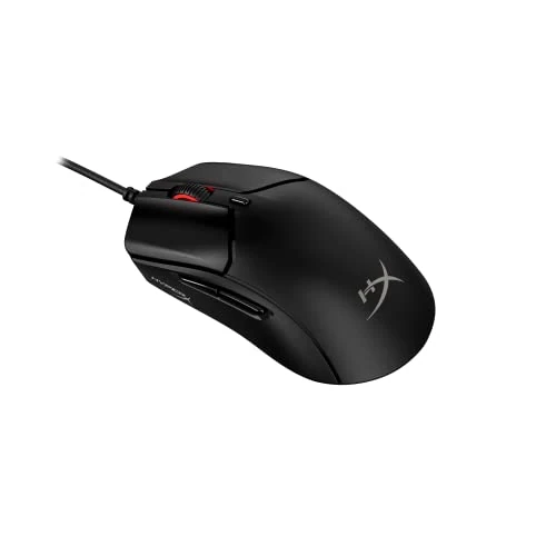 Offerta a tempo: HyperX Pulsefire Haste 2, Mouse Gaming Cablato, Illuminazione RGB, 6 Tasti Programmabili, 26000 DPI, Resistenza fino a 100 Milioni di Clic, Cavo HyperFlex 2, Compatibile con Diverse Piattaforme, Nero - 50% da 69.99 € a 35.28 €