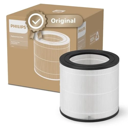 Tijdelijke aanbieding: Philips Origineel Vervangingsfilter voor Luchtreiniger 600 Serie AC0650, AC0651, HEPA NanoProtect, 12 Maanden Levensduur (FY0611/30) van 29.99 EUR naar 29.99 EUR (korting 0%)