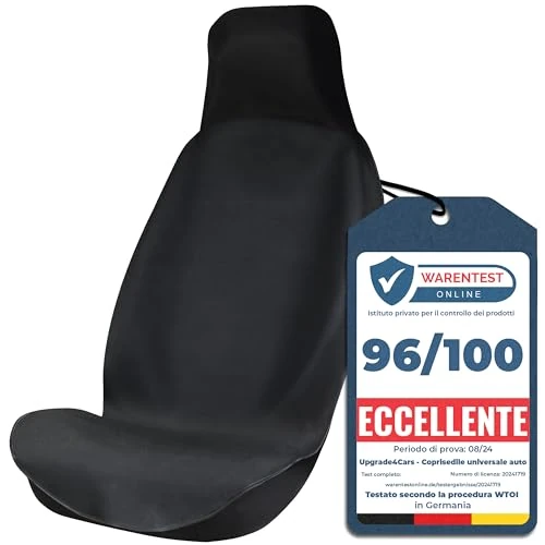 Offerta a tempo: Upgrade4cars Coprisedile Universale Auto Anteriore Impermeabile | Protezione Sedile Guidatore Singolo - 19% da 19.95 € a 16.11 €