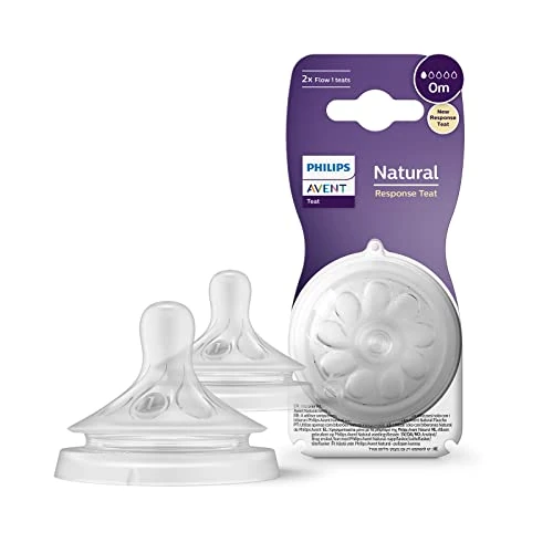 Limited-time offer: Philips Avent Responsives Nursing Dummy Natural 0 m Pack of 2 (Model SCY961/02) Drain 1 - Newborn from 11.99 £ to 9.94 £ (save 17%)