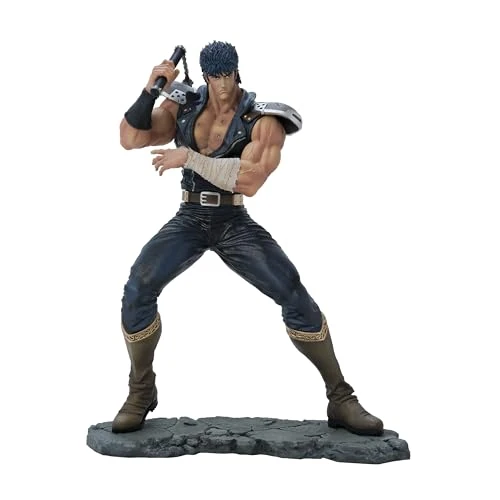 ABYSTYLE Studio Fist of The North Star Hakuto No Ken Ken 7.5" Tall SFC Collectible PVC Figure Statue Anime Manga Figurine Home Room Office Décor Gift