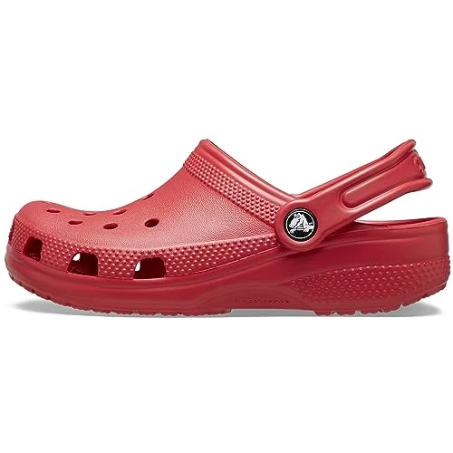 Zeitlich begrenztes Angebot: Crocs Unisex Kinder Classic Clog T Clog, Varsity Red, 25/26 EU von 34.99 € auf 28.09 € (20% Rabatt)