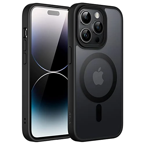 Offerta a tempo: JETech Cover Magnetica Opaca per iPhone 14 Pro Max, Nero - 0.00% da 13.99 € a 13.99 €