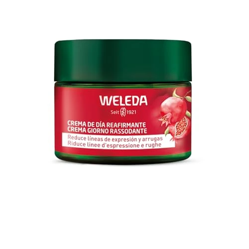 Offerta a tempo: WELEDA Crema viso naturale anti-invecchiamento con olio di semi di melograno e peptidi maca. La crema idratante riduce le rughe e aumenta l'elasticità/forza di serraggio (1 x 40 ml) - 22% da 22.19 € a 17.31 €
