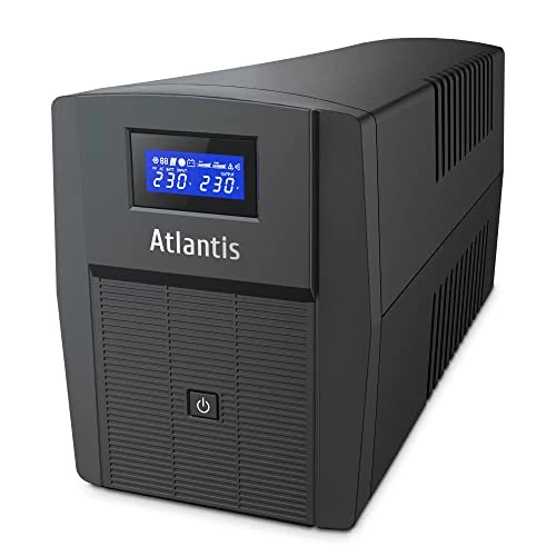 Offerta a tempo: Atlantis Gruppo di Continuità UPS 1200VA/720W, onda sinusoidale pura - 26% da 249.00 € a 183.50 €