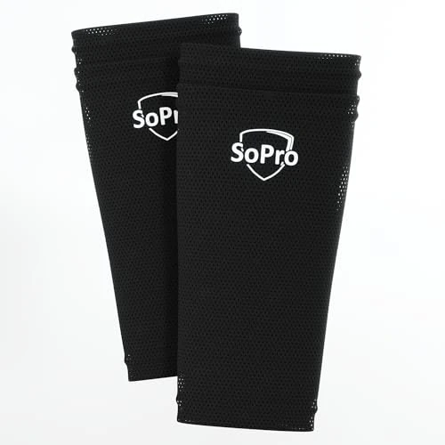 Offerta a tempo: SoPro reggi parastinchi da calcio per bambini e adulti - Made in Germany - 0.00% da 11.99 € a 11.99 €