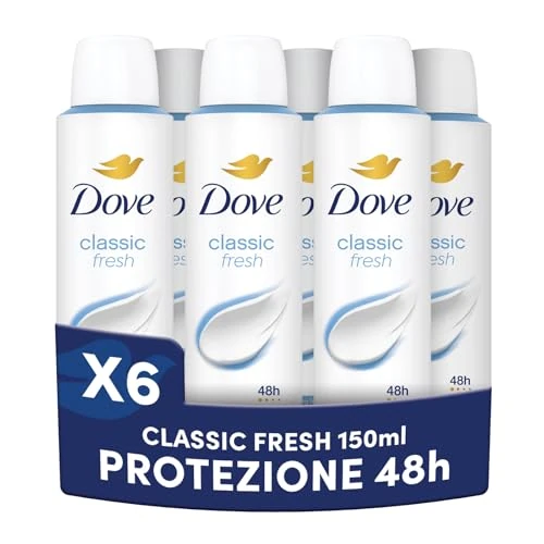 Dove Classic Deodorant Spray - 6 x 150 ml