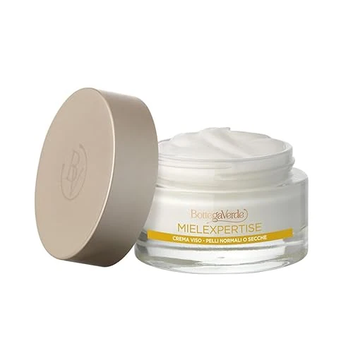 Offerta a tempo: Bottega Verde - Mielexpertise Crema viso giorno antirughe rivitalizzante protettiva (50 ml) - pelli normali o secche - 50% da 42.00 € a 20.97 €