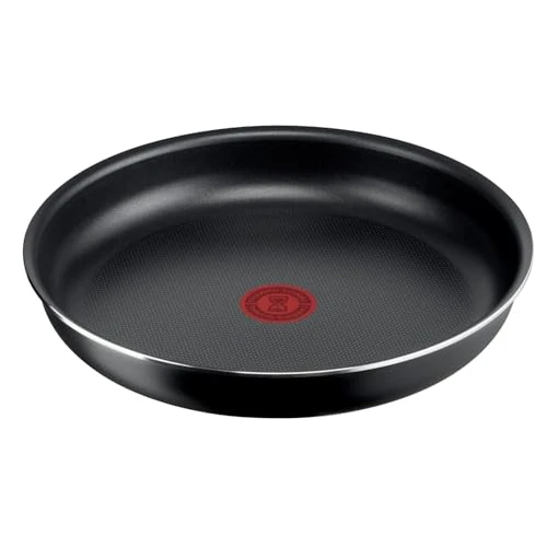 Lagostina Ingenio Essential Plus Frying Pan Diameter 22 cm, Non-Stick Aluminium Frying Pan for Gas and Oven, with Thermosignal Cooking Indicator, Can be Used with Removable Handle