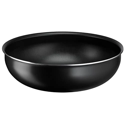Offerta a tempo: Lagostina Ingenio Essential Plus Wok Ø 28 cm, Pentola Wok Antiaderente in Alluminio per Gas e Forno, Con Indicatore di Cottura Thermosignal, Utilizzabile con Manico Removibile (Non Incluso) - 14% da 27.80 € a 23.99 €