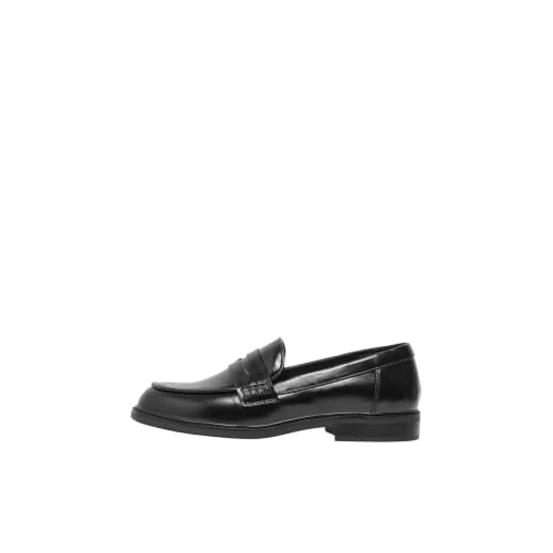 Offre limitée : ONLY Femme Onllux-1 Noos Mocassins en polyuréthane, Noir, 40 EU de 49.99 € à 29.44 € (41% de remise)