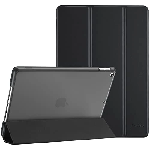 Oferta limitada: ProCase Funda para iPad 10,2 Pulgadas 9.ª/8.ª/ 7.ª Generación 2021/2020/2019 Modelo, Carcasa Dura Cubierta Protectora Tapa Inteligente Plegable para Nuevo iPad 9a/8a/7a Gen 10.2" -Negro Plomo de 12.99 € a 12.99 € (ahorro 0.00%)
