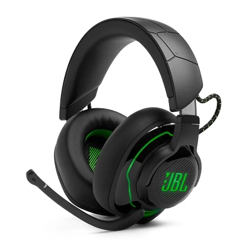 JBL Quantum 910X Auriculares inalámbricos con Bluetooth para Xbox, cancelación activa del ruido, QuantumSOUND Signature, 37 h de batería, negro