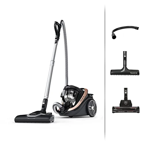Offerta a tempo: Rowenta RO7954EA Silence Force Cyclonic Effitech Aspirapolvere a Traino Senza Sacco, Capacità XXL 2.5 Litri, Potenza 500 W, Aspirapolvere Potente e Silenziosa, Sistema di Filtraggio HEPA - 34% da 349.99 € a 229.99 €