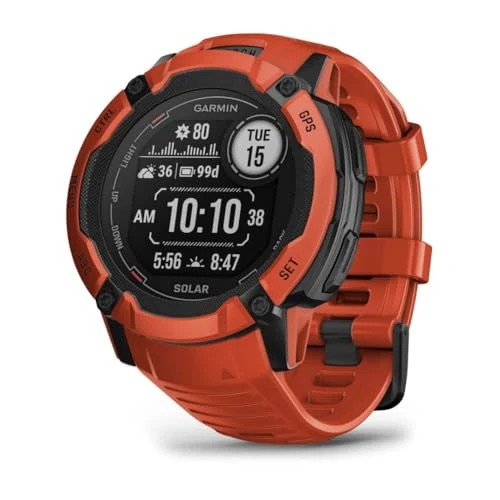 Begrenztes Angebot: Garmin Instinct 2X Solar – GPS-Smartwatch mit unendlicher Akkulaufzeit im Smartwatch-Modus, über 40 Sport-Apps, Smart Notifications, Garmin Pay, Trainingszustand, Fitnessalter, Schlafanalyse UVM von 449.99 EUR auf 287.99 EUR (Rabatt 36%)