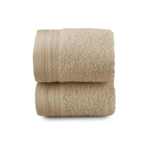 Offerta a tempo: Top Towel - Premium - Asciugamani da bagno - 2 asciugamani viso o bidet - 100% Cotone - 600 Grammi - 53% da 11.11 € a 5.18 €