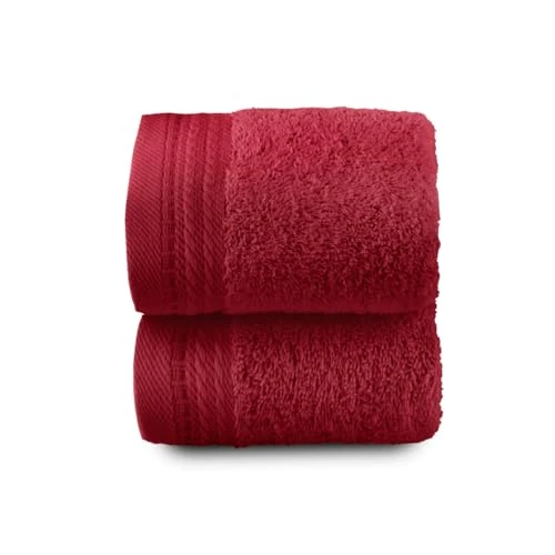 Offerta a tempo: Top Towel - Premium - Asciugamani da bagno - 2 asciugamani viso o bidet - 100% Cotone - 600 Grammi - 43% da 9.10 € a 5.18 €