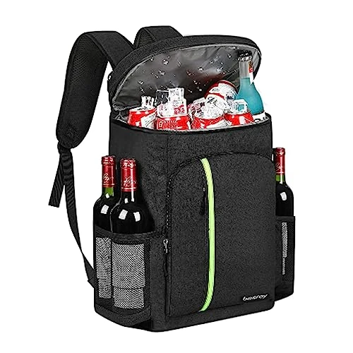 Zeitlich begrenztes Angebot: besrey Thermo-Rucksack, 30 l, Thermo-Rucksack, isoliert, hält Lebensmittel warm oder kalt, für Camping, Picknick, schwarz von 39.99 € auf 39.99 € (0.00% Rabatt)