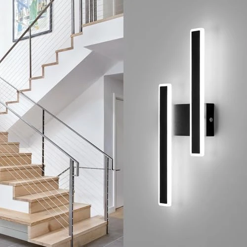 Offerta a tempo: DELIPOP Applique da Parete Interno Nero 32W 3600LM 6500K - 14% da 27.98 € a 23.99 €