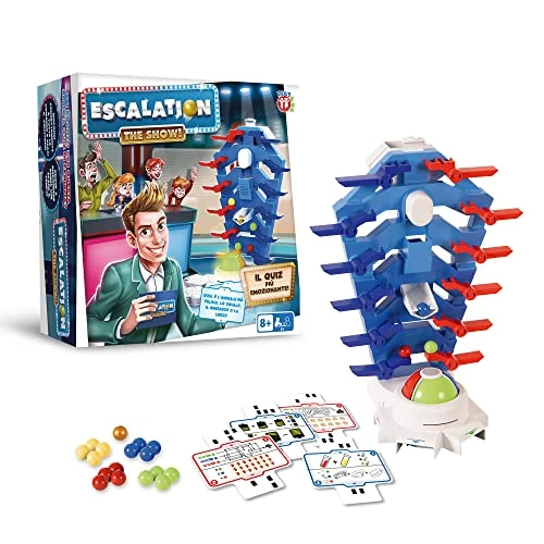 PLAY FUN BY IMC TOYS Escalation The Show, Jeu Stratégique de Table et de Cartes pour Enfants et Filles +8 Ans, Minimum 2 Joueurs