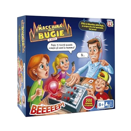 Limited-time offer: PLAY FUN BY IMC TOYS Macchina Delle Bugie, in Italian, Gioco Bugie e Verità, Gioco da Tavolo for Bambini and Adulti da 8 Anni in Su from 36.58 £ to 36.58 £ (save 0.00%)