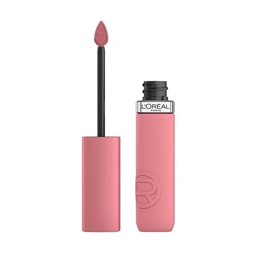 L'Oréal Paris - Rouge à Lèvres Liquide - Couleur Intense & Fini Mat - Longue Tenue - Sans Transfert - À L'Acide Hyaluronique - Infaillible Matte Resistance - Teinte : 200 Lipstick & Chill