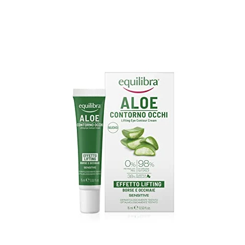 Offre limitée : equilibra Visage - Effet lifting des yeux à l'aloe vera - Réduit les poches et les cernes - Avec acide hyaluronique de 3 poids moléculaires - Ingrédient végétal d'algue brune, caféine, vitamine E de 34.70 € à 34.70 € (0.00% de remise)