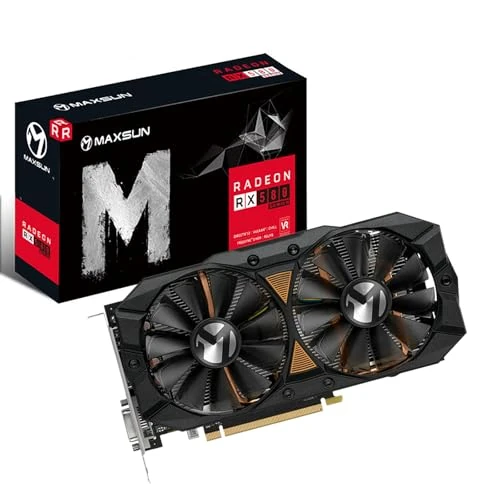 Offerta a tempo: maxsun AMD Radeon RX 580 8GB 2048SP GDDR5 Computer Video Scheda grafica GPU per PC Gaming 256 — 5% da 139,99 € a 132,99 €