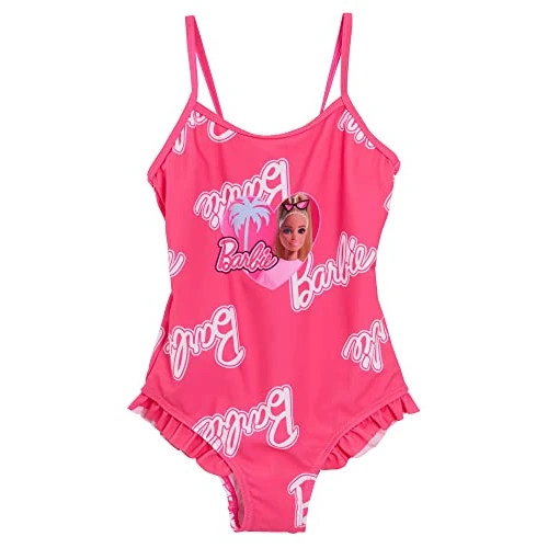 Oferta limitada: Barbie Traje de baño niñas, Traje de baño Rosa de una Pieza para niños, Traje de baño de Playa y Piscina de 20.99 € a 12.99 € (ahorro 38%)