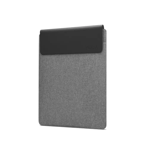 Offerta a tempo: Lenovo Yoga Sleeve - Custodia Elegante per Laptop Yoga, Design Slim in Materiale Riciclato PET, Chiusura Magnetica, Scomparto Accessori Separato, Morbida e Leggera - Grigio - 67% da 29.99 € a 9.99 €