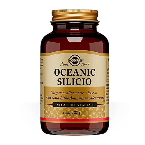 Solgar Complément alimentaire Oceanic Silicium, 50 capsules végétales