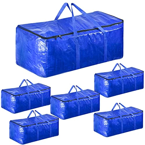 Raweao Pack of 6 storage bags