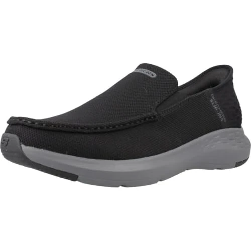 Offerta a tempo: Skechers Parson RALVEN - Scivolare su, Black Mesh, - 16% da 84.95 € a 71.64 €