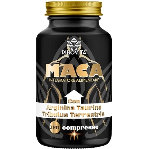 Offerta a tempo: Ribovita Maca Peruviana Nera Extra Forte - Integratore Energia Uomo - 28% da 26.90 € a 19.42 €