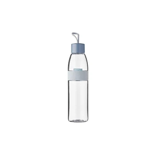 Offerta a tempo: Mepal - Botella de agua Ellipse - Botella de agua reutilizable - Botella a Prueba de Fugas apta para Bebidas Carbonatadas - para Adultos y Niños - Sin BPA - 700 ml - Nordic blue - 23% da 12.99 € a 10.03 €