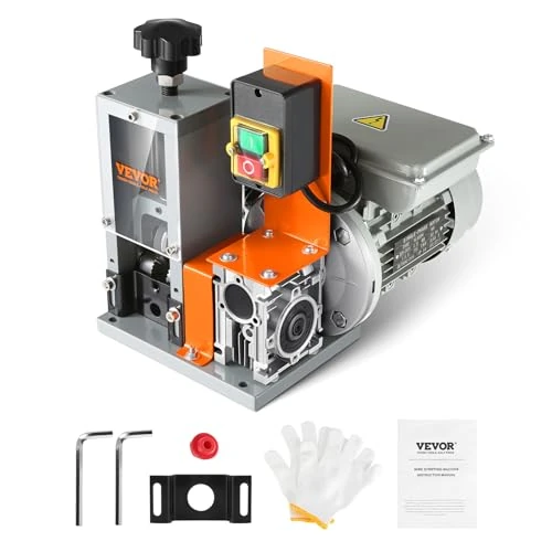 Offerta a tempo: VEVOR Macchina Spellacavi Elettrica Potenza 180W in Lega di Alluminio Calibro tra 1,5-25 mm, Macchinetta Spellafili Elettrica per Cablaggio Cavi Elettrici 27 x 31 x 30cm, Macchina Elettrica Spellacavi - 5% da 142.90 € a 135.90 €