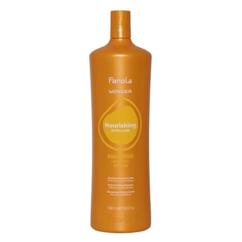 Offerta a tempo: Fanola, Shampoo Ristrutturante Capelli Fini e Secchi, Wonder Nourishing 1L | Shampoo ristrutturante delicato per capelli fini, secchi, crespi e trattati. - 11% da 9.80 € a 8.70 €