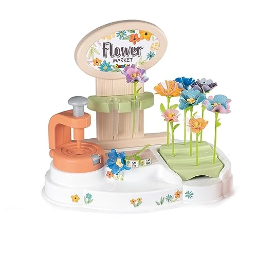 Offre limitée : Smoby - Flower Market - Activité Manuelle - Création de Fleurs - 104 Accessoires - Livret Inclus - A Partir de 3 Ans - Fabrication Française de 40.76 EUR à 26.90 EUR (remise 34%)
