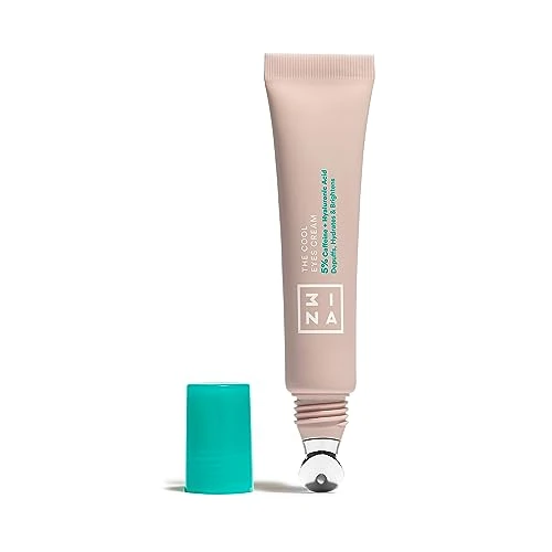 Oferta limitada: 3INA MAKEUP - The Cool Eyes Cream - Contorno de Ojos Anti Bolsas y Ojeras con 5% Cafeina & Ácido Hialurónico - Contorno de Ojos en Crema Mejora la Microcirculación & Elasticidad - Vegan - Cruelty Free de 24.95 € a 16.22 € (ahorro 35%)