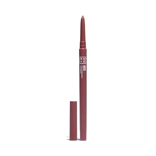 Offerta a tempo: 3INA MAKEUP - The Automatic Lip Pencil 565 - Rosso marrone medio - Matita Labbra Rosso marrone medio Lunga Durata Retrattile - Matita Labbra Waterproof - Lip Liner con Temperino - Vegan - Cruelty Free - 38% da 15.95 € a 9.90 €