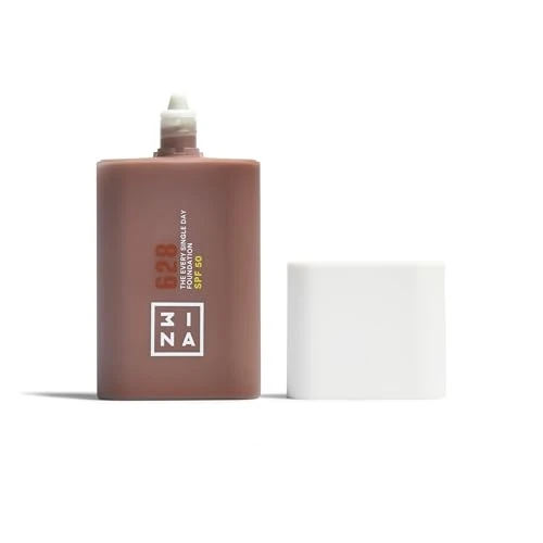 Zeitlich begrenztes Angebot: 3INA MAKEUP - The Every Single Day Foundation SPF 50 628 - Intensiver warmer Ton Foundation mit LSF 50 und 2% Niacinamid - Leichter bis mittlerer Deckkraft - Vegan - Cruelty Free von 29.95 € auf 29.95 € (0.00% Rabatt)