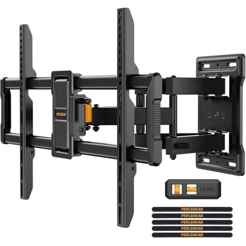 Oferta limitada: PERLEGEAR Soporte TV Pared Movimiento Completo para Pantallas Planas y Curvas de 42-86 Pulgadas, Soporte TV con Giro, Inclinación sin Herramientas, MAX VESA 600x400mm hasta 60kg, PGLF12-E de 39.99 € a 39.99 € (ahorro 0.00%)