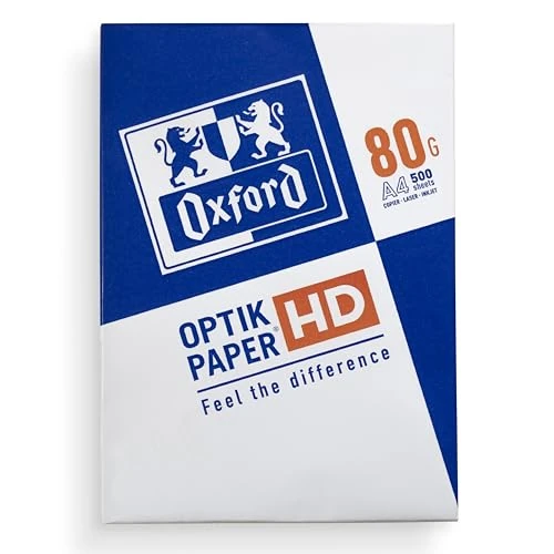 Offre limitée : Oxford Ramette de Papier Imprimante A4 Blanc Premium 500 Feuilles de 9.99 € à 9.99 € (0.00% de remise)
