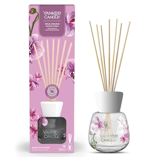 Limitiertes Angebot: Yankee Candle Signature Diffusor mit Rattanstäbchen | Wild Orchid | 100ml | bis zu 10 Wochen Duft | Recycelbare Verpackung | Perfekte Geschenke für Frauen von 19.90 EUR auf 19.90 EUR (Spare 0%)