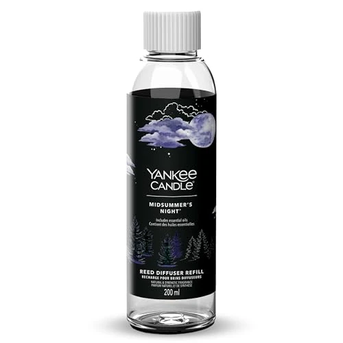 Offerta a tempo: Yankee Candle Signature Diffusore a bastoncini Ricarica | Midsummer's Night | 200 ml | Fino a 20 settimane di fragranza | Un regalo perfetto per una donna - 20% da 13.90 € a 11.09 €
