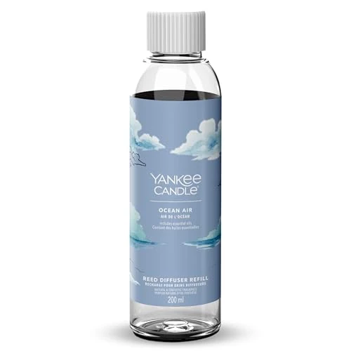 Yankee Candle Signature Reed Diffuser Refill | Ocean Air | 200ml | Up to 20 weeks of Fragrance for Women