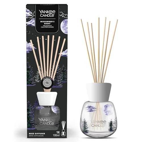 Tijdelijke aanbieding: YANKEE CANDLE Signature diffuser | Midsummer's Night | 100 ml | Tot 10 weken geur | Recyclebare verpakking | Perfect cadeau voor vrouwen van 16.39 EUR naar 16.39 EUR (korting 0%)