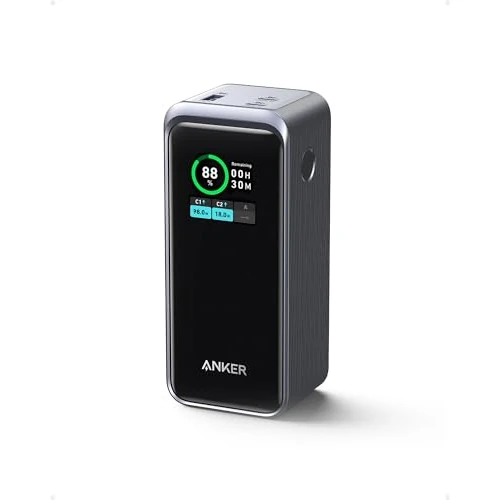 Offerta a tempo: Anker Prime Power Bank, Caricabatterie Portatile da 20000mAh con Uscita a 200W — 29% da 94,99 € a 66,99 €